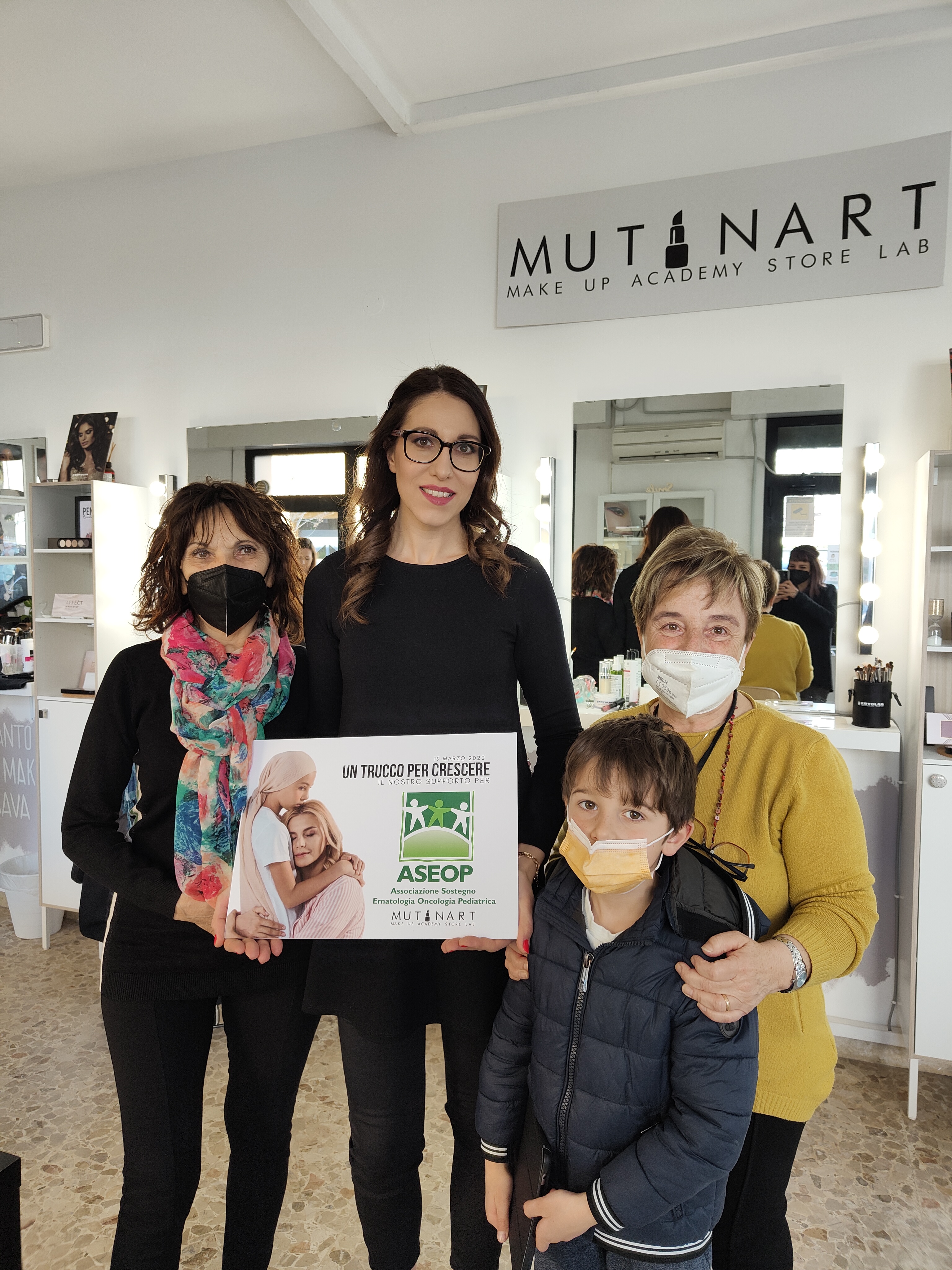 Un Trucco per Crescere  • Giornata di beneficenza MUtinArt per Aseop Modena