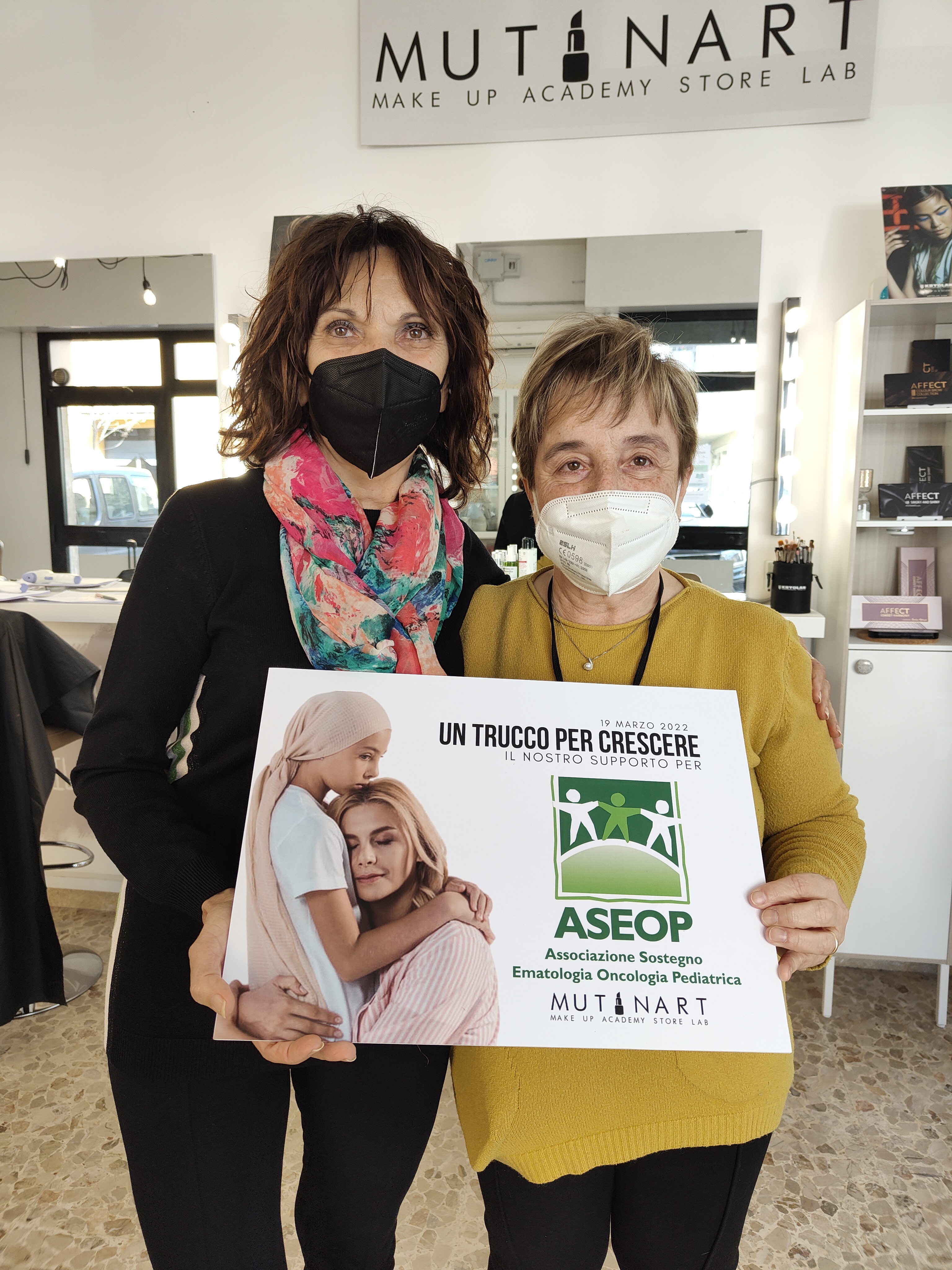Un Trucco per Crescere  • Giornata di beneficenza MUtinArt per Aseop Modena