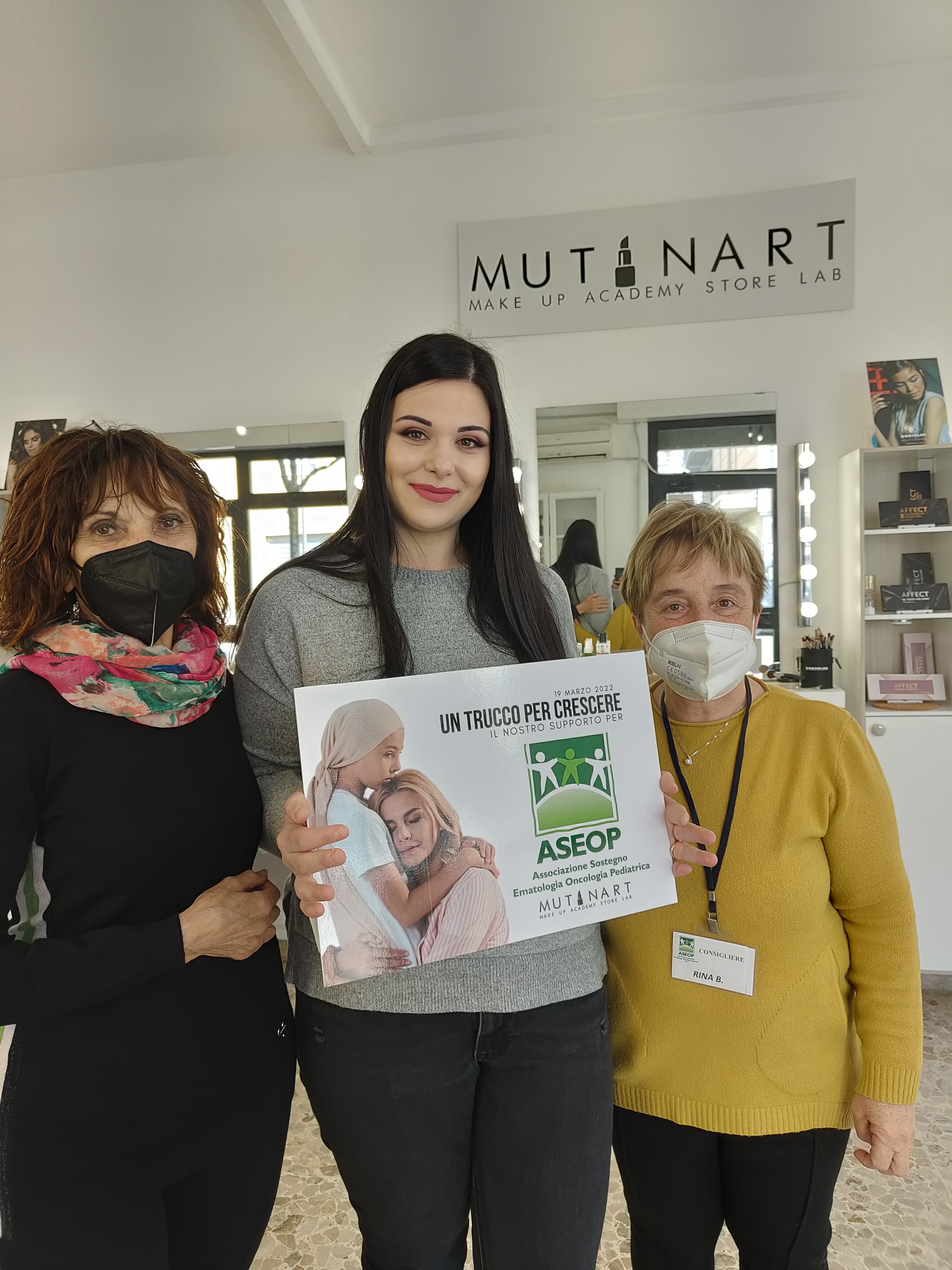 Un Trucco per Crescere  • Giornata di beneficenza MUtinArt per Aseop Modena