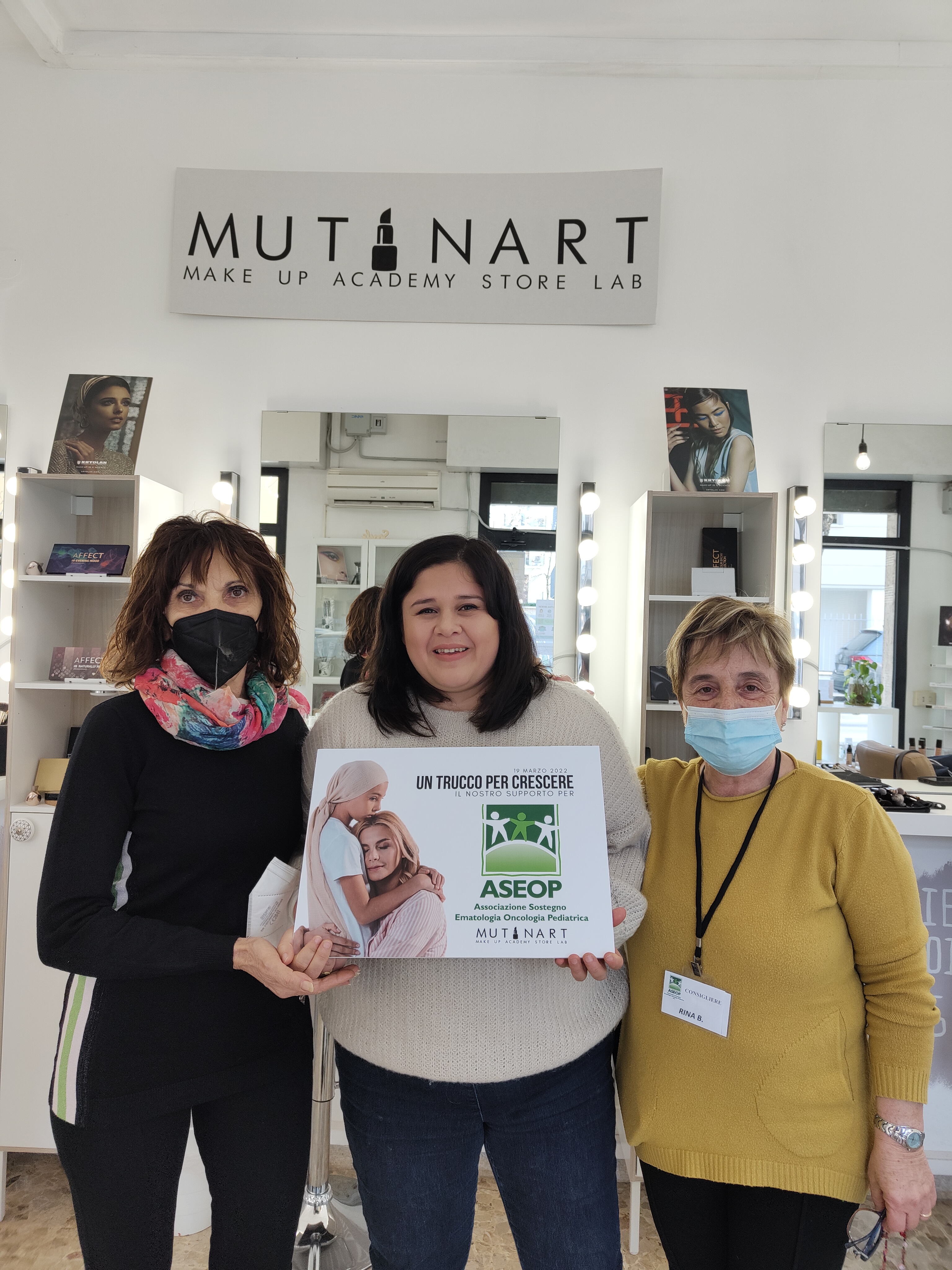 Un Trucco per Crescere  • Giornata di beneficenza MUtinArt per Aseop Modena