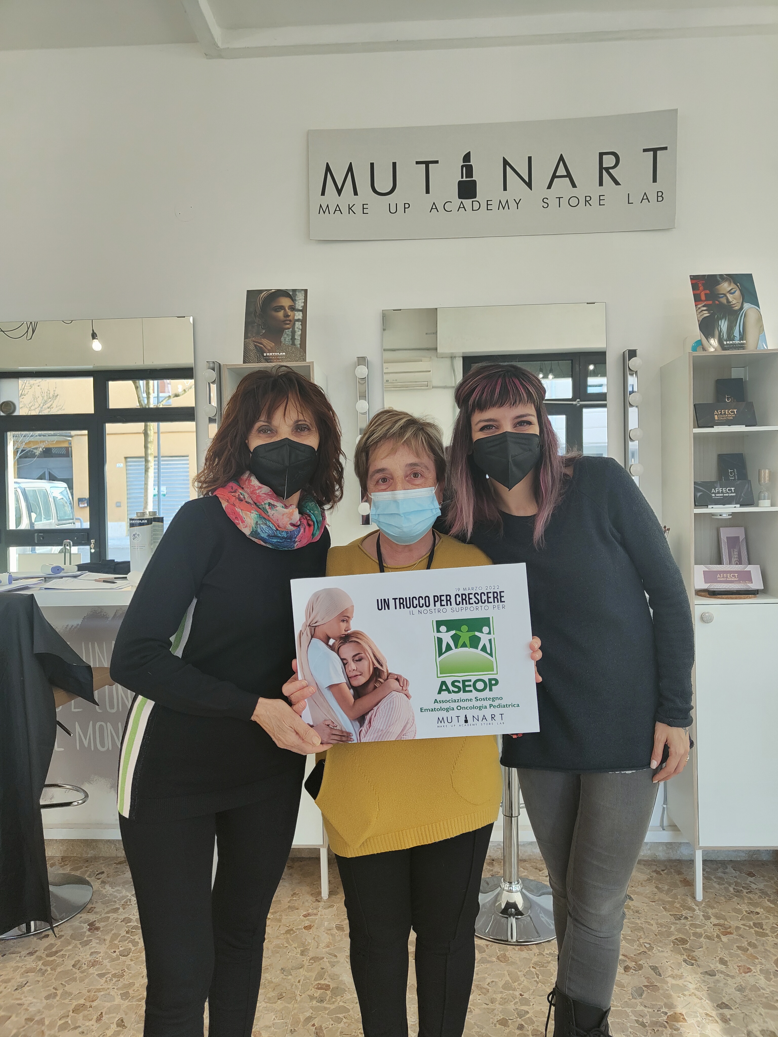 Un Trucco per Crescere  • Giornata di beneficenza MUtinArt per Aseop Modena