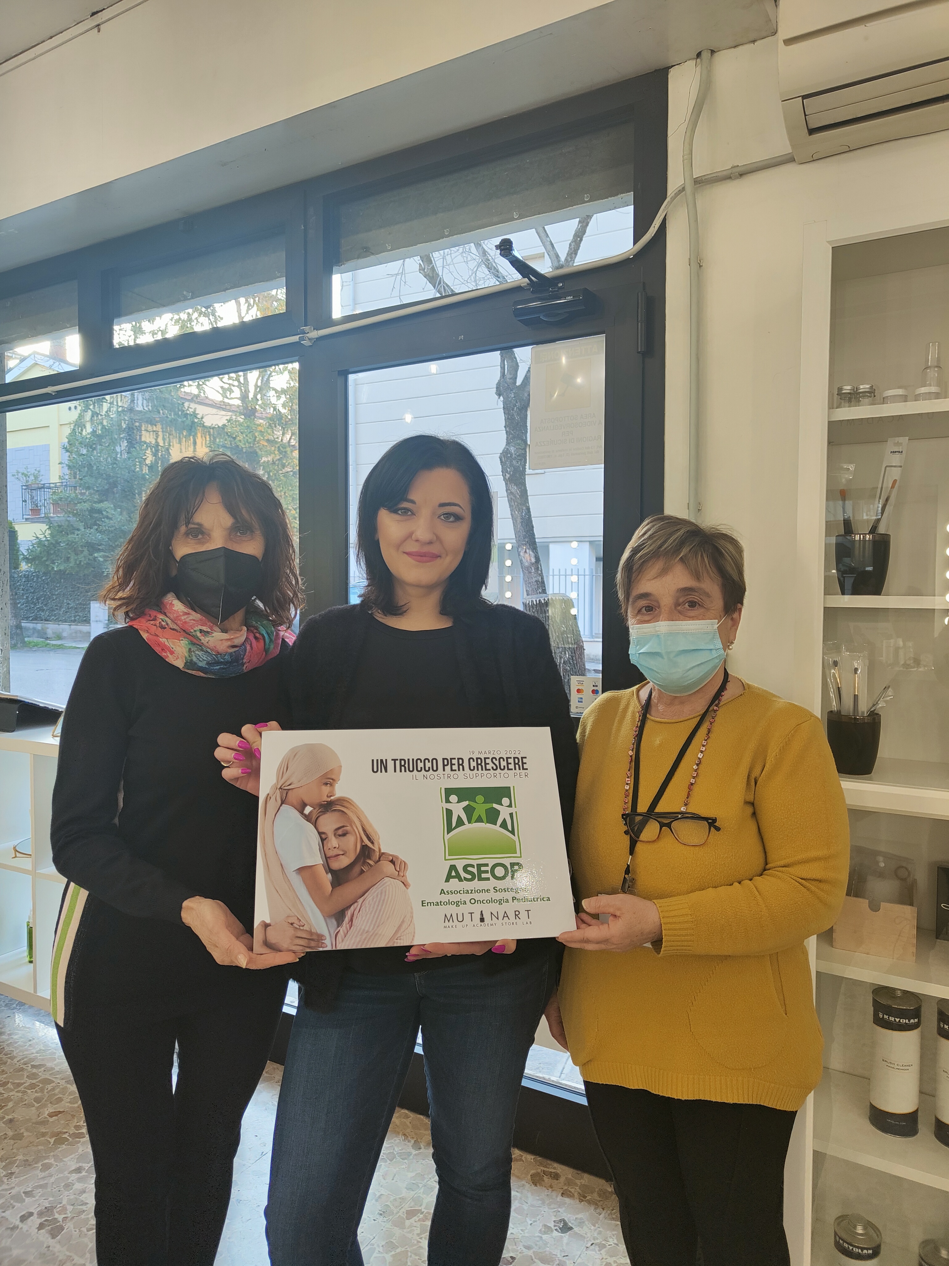 Un Trucco per Crescere  • Giornata di beneficenza MUtinArt per Aseop Modena