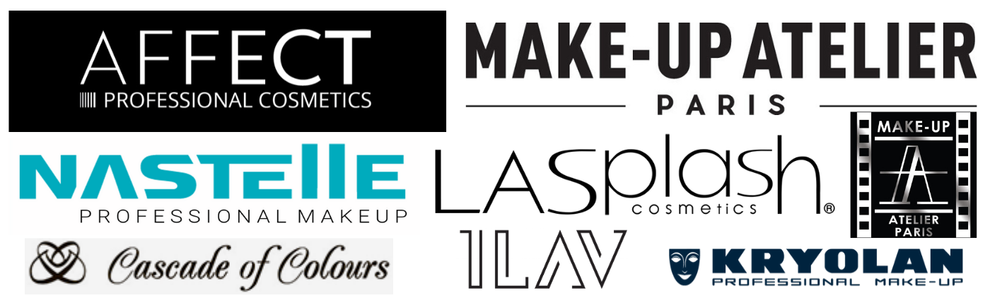 Affect Cosmetics - Nastelle - Cascade Of Colours - Make Up Atelier - ILAV - LAsplash - Kryolan - ITALIA